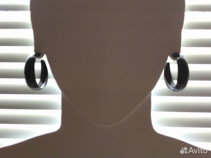 Винтажные серьги. США