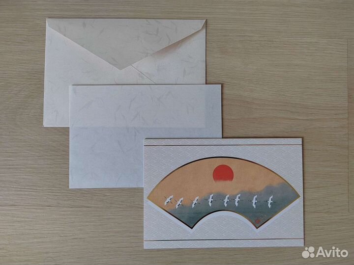 Открытка с конвертом (170 шт) Япония