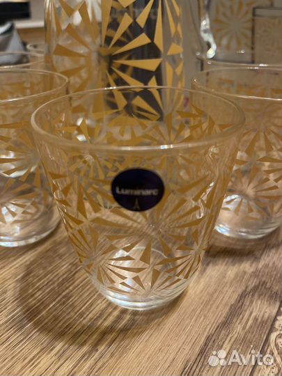 Графин со стаканами люминарх