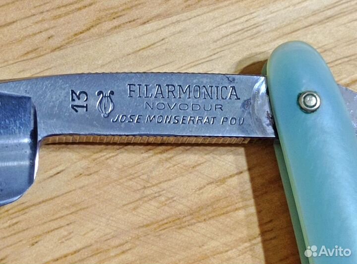 Опасная бритва filarmonica #13 novodur