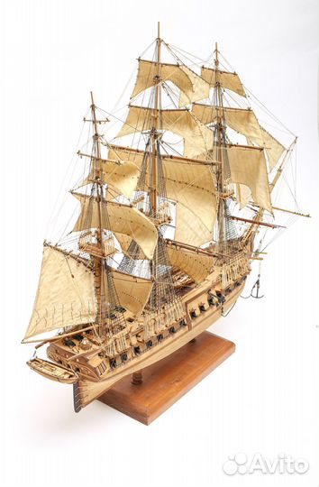 Модель корабля фрегат USS Constitution