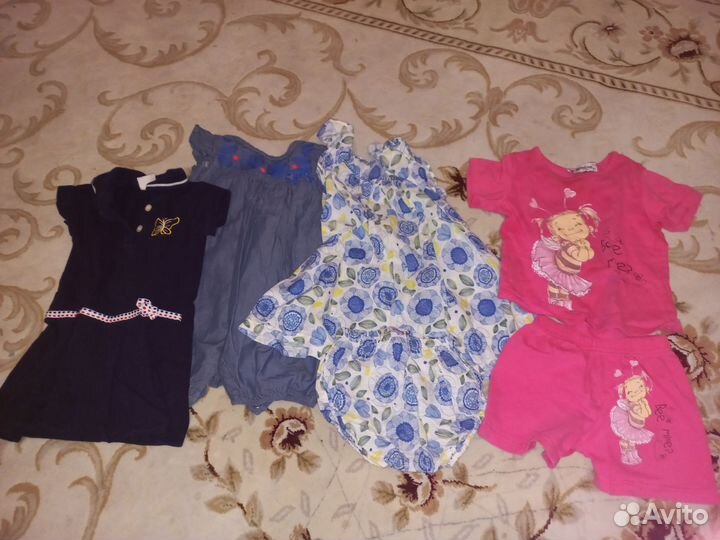 Детские вещи на девочку от 6 мес. до года