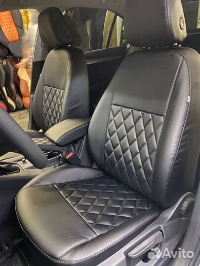 Автомобильные чехлы на сидения шкода