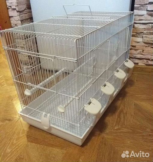Клетки новые с перегородкой для птиц