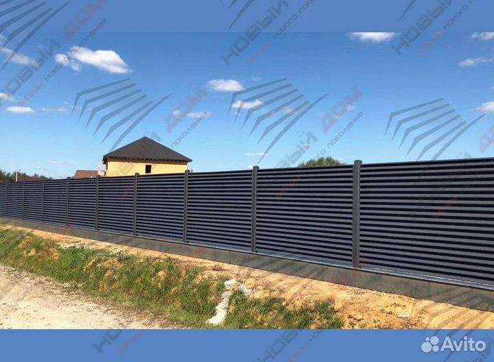 Забор-жалюзи