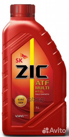 ZIC ATF Multi HT (1L) жидкость гидрав. синт