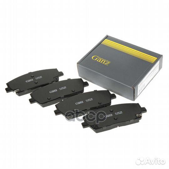 Колодки тормозные hyundai santa FE IV 18- перед