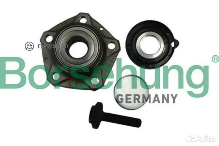 Borsehung B11288 Ступица задн. в сборе с подшип. к