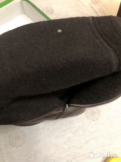 Зимние женские сапоги 38 натуральная кожа