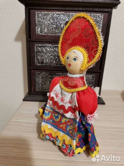 Кукла Русская красавица винтаж