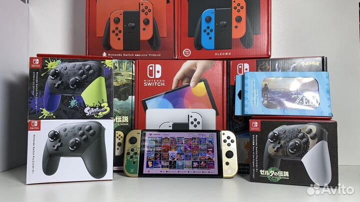 Nintendo Switch Oled прошитая