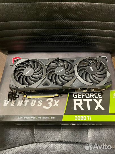 MSI GeForce RTX 3080 Ti ventus 3X 12G на гарантии