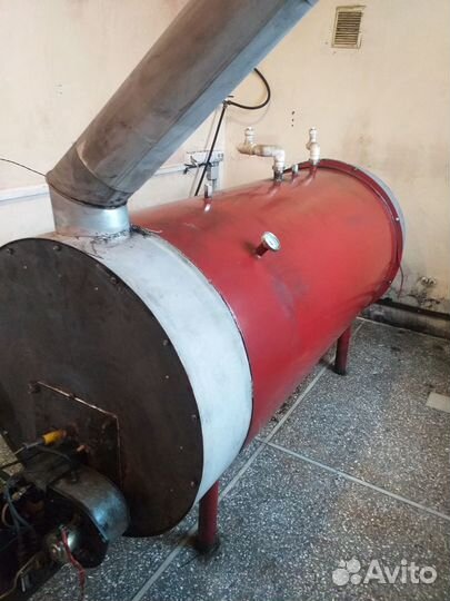 Котел для обогрева больших помещений. Торг