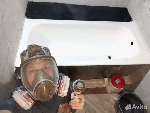 Реставрация ванн жидким акрилом
