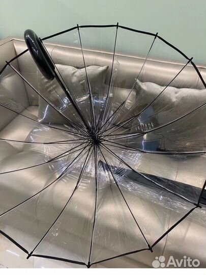 Зонт женский прозрачный
