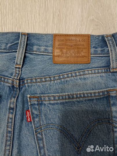 Джинсовая юбка levis