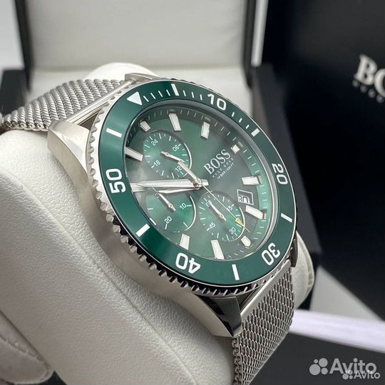 Мужские кварцевые часы Hugo Boss Ocean