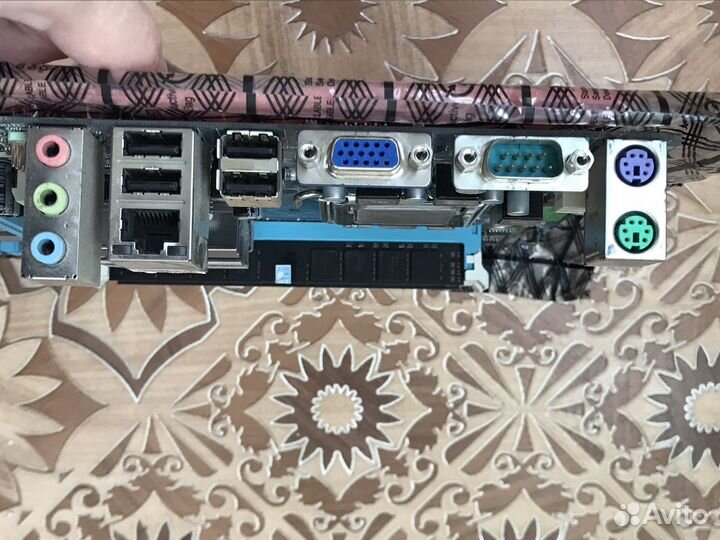 Материнская плата 775+xeon e5450+8гб память