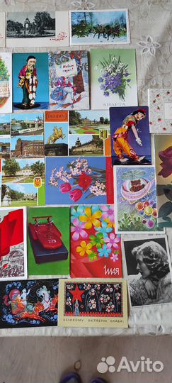 Открытки СССР чистые