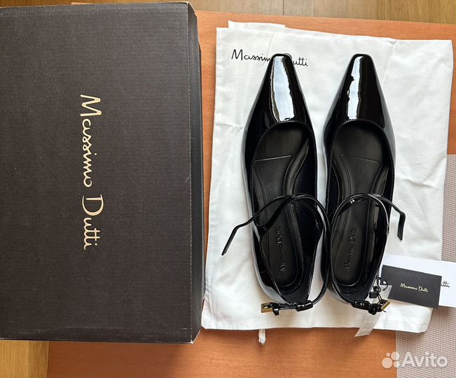 Балетки новые massimo dutti 40