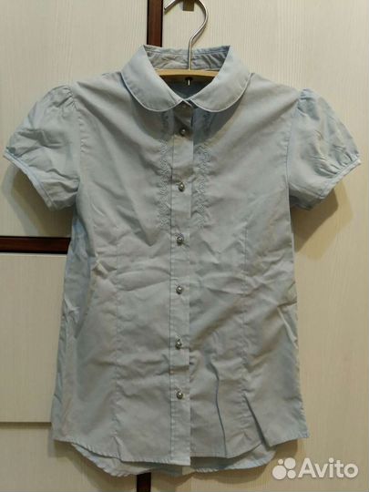 Школьная блузка 134 140 новая