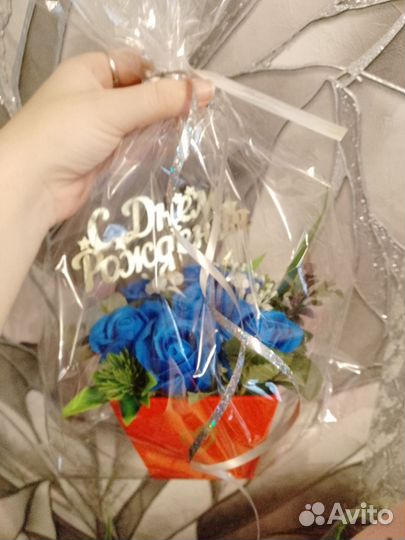 Букет цветов из мыла