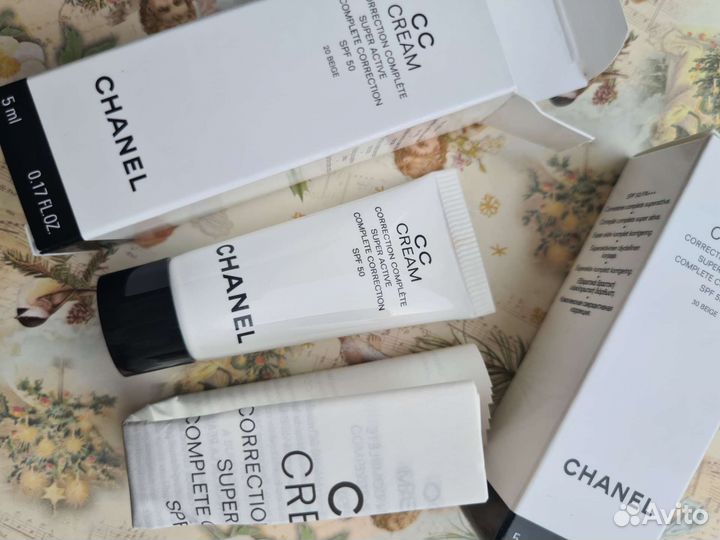 Chanel сс тональный крем пробники