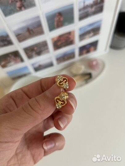 Клипсы Givenchy винтаж