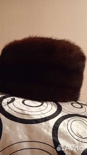 Шапка норковая женская 56,5р