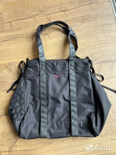 Сумка nike спортивная черная