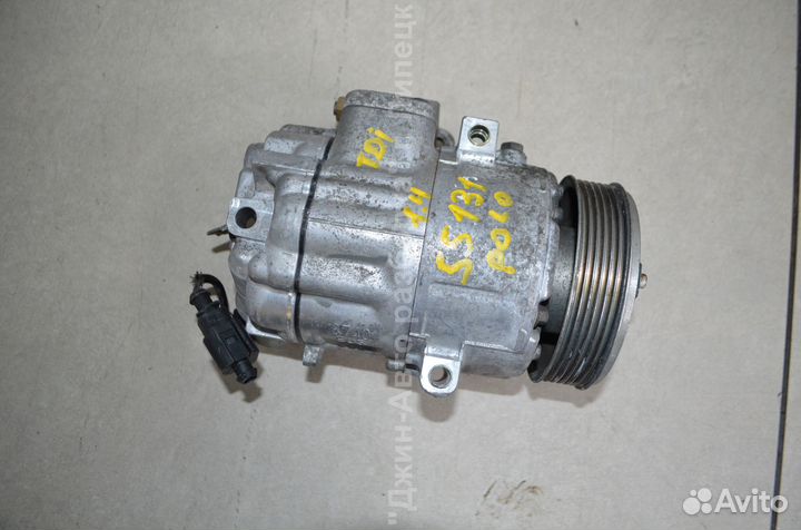 Компрессор кондиционера 1.2 1.4 tdi Polo 4 Fabia