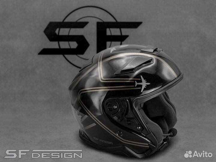 Аэрография для Шлема Nobody Except Us Nobody