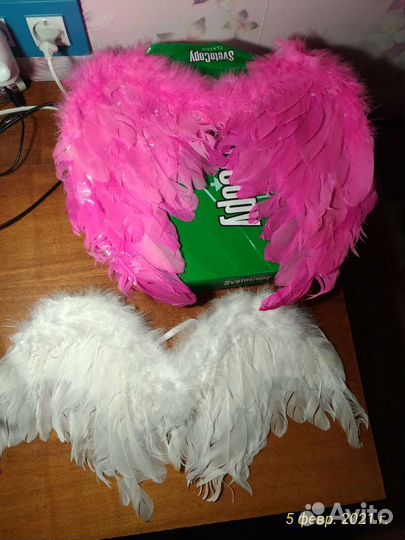 Крылья ангела и веер