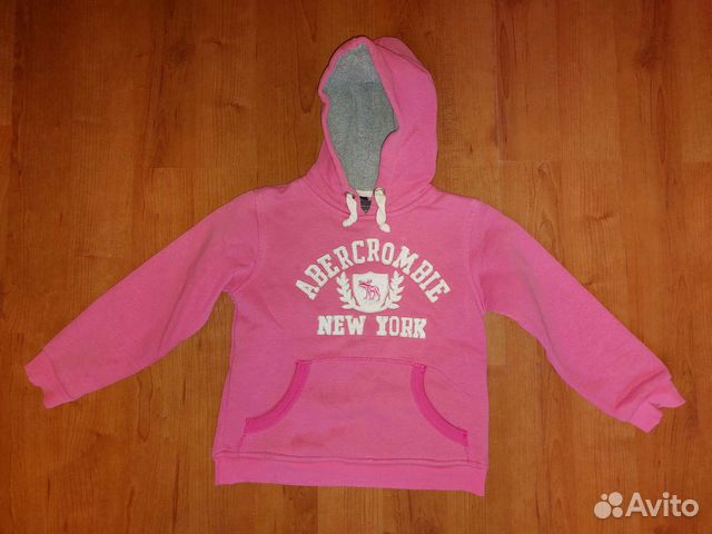 Толстовка детская для девочек Abercrombie & fitch