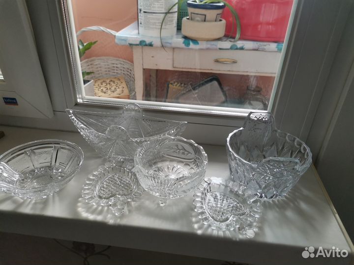 Цветной хрусталь СССР