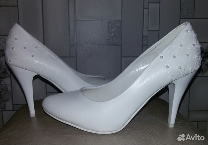 Туфли свадебные (белые)