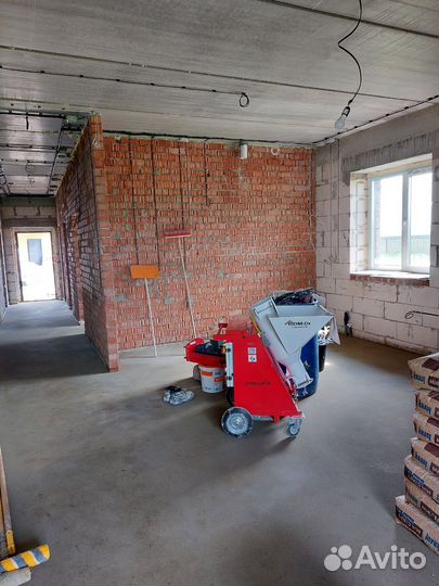 Штукатурка стен механизированная