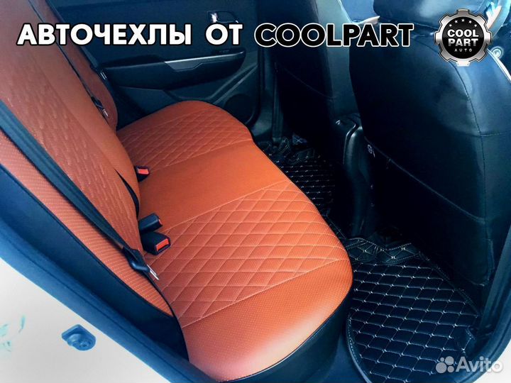 Чехлы на сидения эко-кожа AIR Mitsubishi Lancer 12