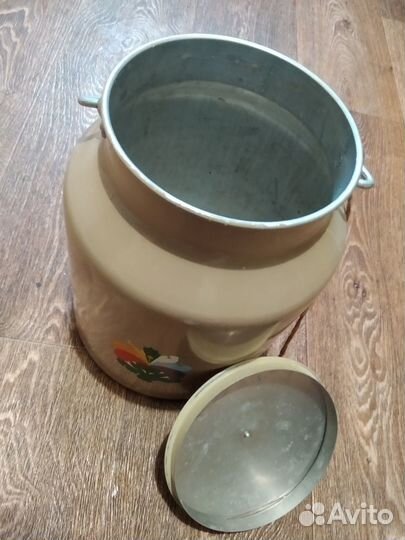 Алюминиевый бидон 8 литров СССР