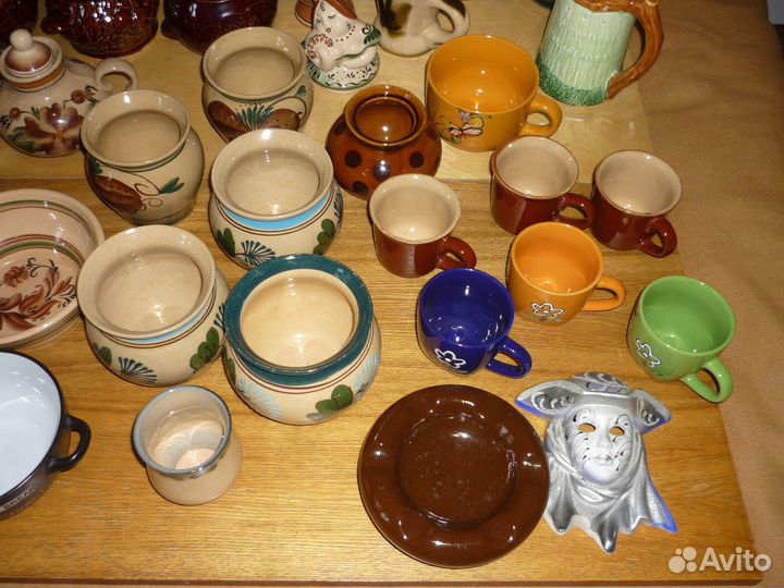 Керамическая посуда разная