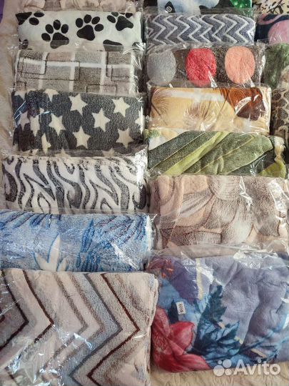 Бамбуковый мягкий плед 