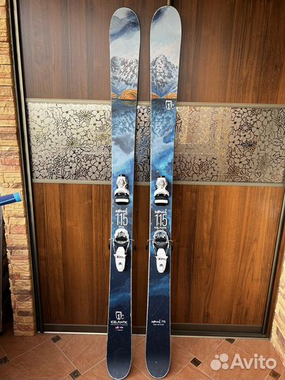 Горные лыжи Icelantic Nomad 115 + Look Pivot 18