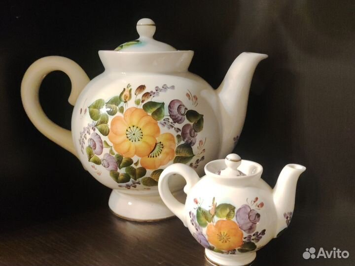 Заварочный и доливной чайники, СССР