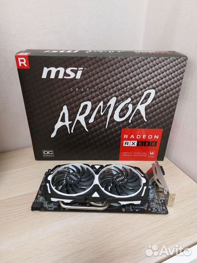 MSI RX580 Armor OC 8GB