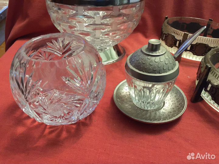Ваза Хрусталь стекло