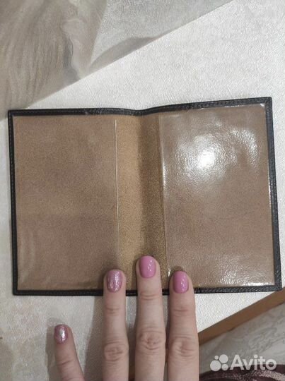 Обложка из натуральной кожи