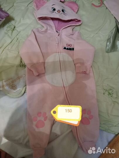 Комбинезон для девочки теплый