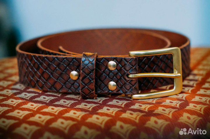 Ремни из натуральной кожи, в наличии и на заказ