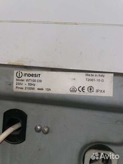 Стиральная машина indesit 5кг