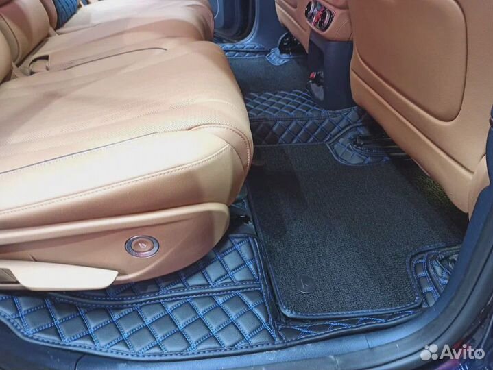 Автомобильные коврики из экокожи